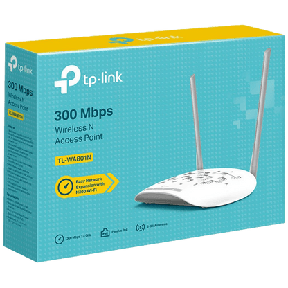 TP-LINK Wireless N Access Point 300Mbps, 2,4GHz - TL-WA801N