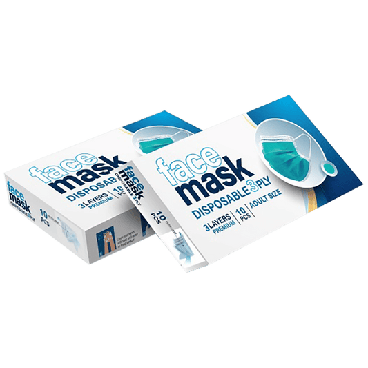NN Maska za lice, zaštitna, troslojna