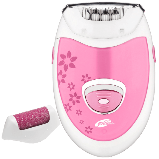 Goldmaster Epilator, 2u1, 2 brzine, pink - GM-7159P, Linda Epilator, pink
