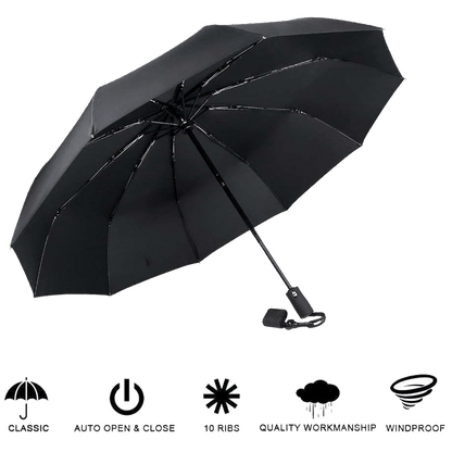 Xiaomi Kišobran sa automatskim otvaranjem i zatvaranjem - Automatic Umbrella Black