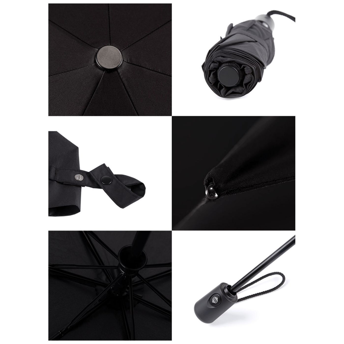 Xiaomi Kišobran sa automatskim otvaranjem i zatvaranjem - Automatic Umbrella Black