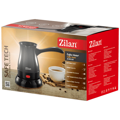 Zilan Kuhalo za kafu, 600 W, 0,3 lit., crna - ZLN0188 BK