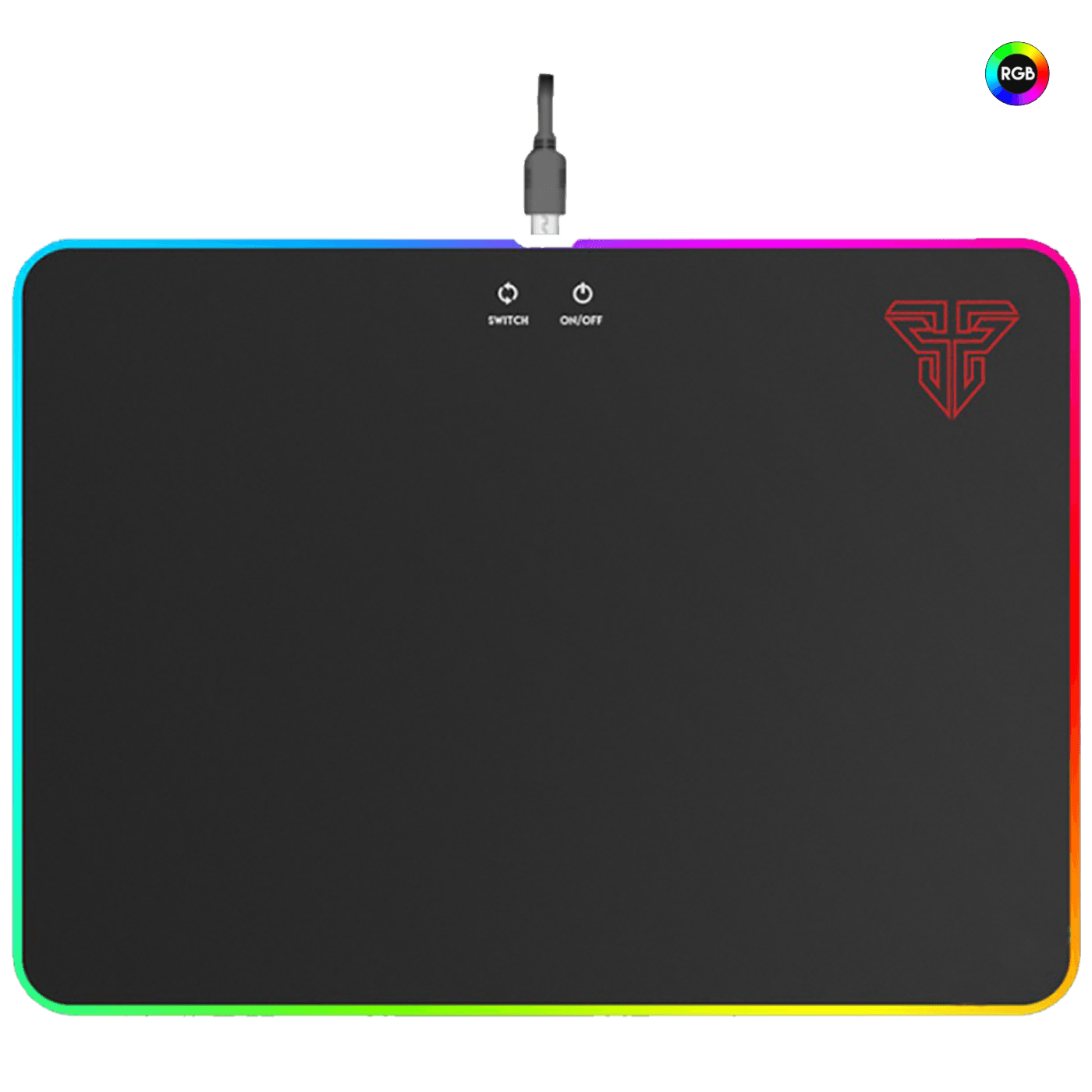 Fantech Podloga za miš, 355 x 255 x 6 mm, RGB - MPR350 Aurora