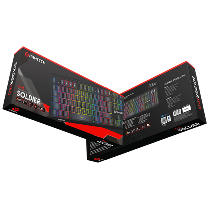 Fantech Tastatura sa RGB osvjetljenjem, gaming - K612 Soldier