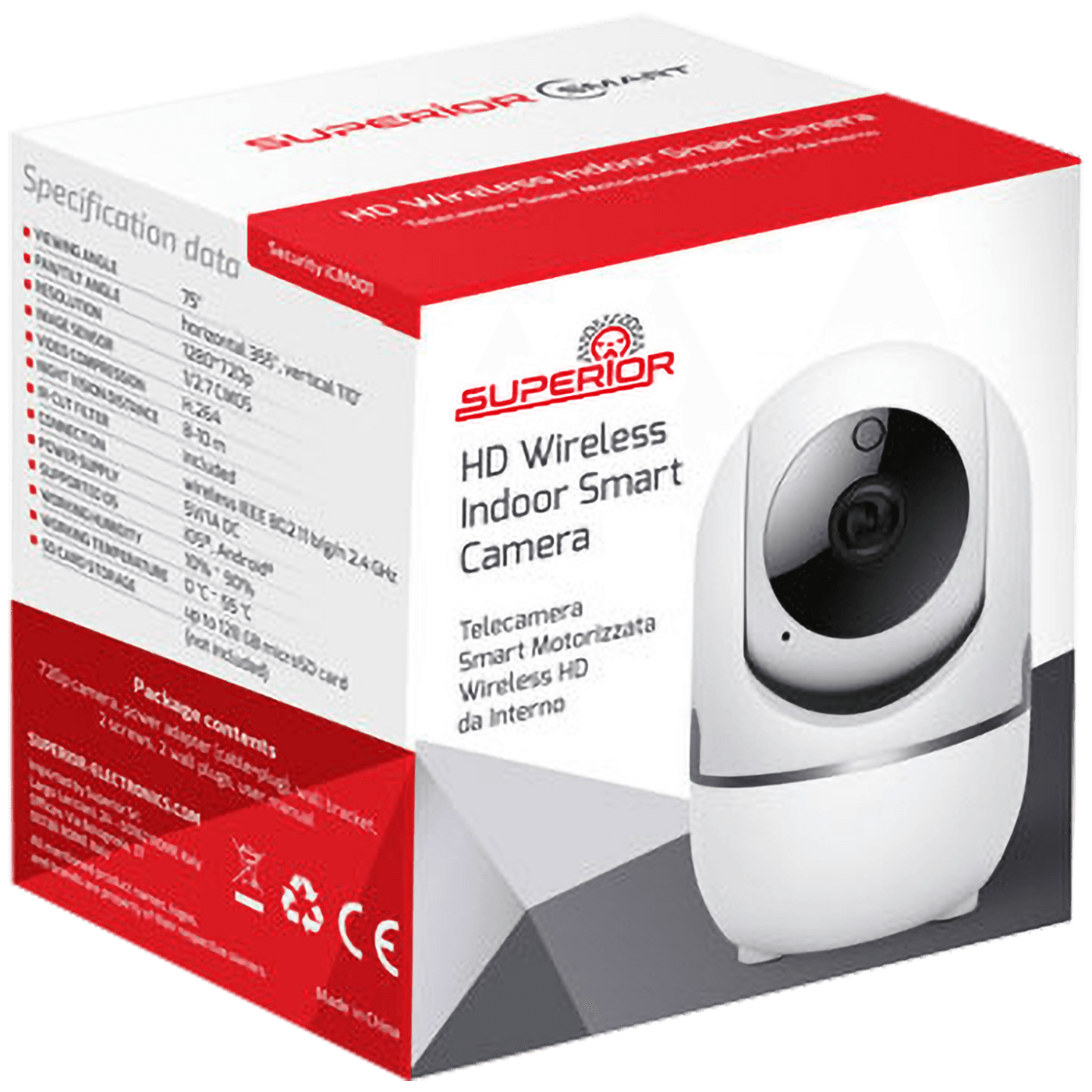 Superior Kamera IP, 1080p, WiFi, micro SD, Indoor - IP kamera, 1080p, WiFi, micro SD