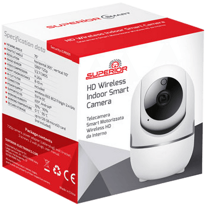 Superior Kamera IP, 1080p, WiFi, micro SD, Indoor - IP kamera, 1080p, WiFi, micro SD