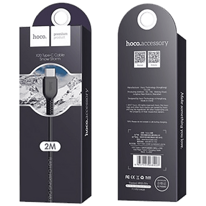 hoco. USB kabl za smartphone , USB type C, 2 met. dužina - X20 Flash type C