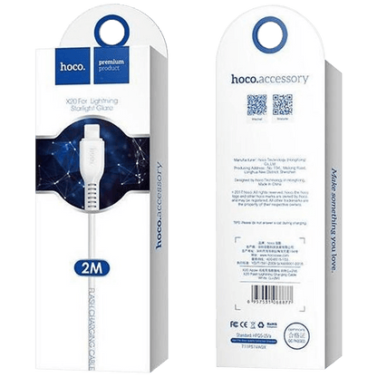 hoco. USB kabl za iPhone , Lightning kabl, dužina 2 met. - X20 Flash Lightning