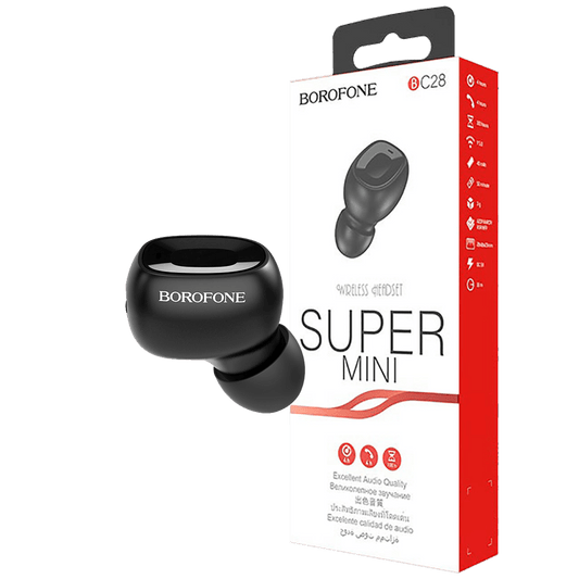 Borofone Slušalica bežična sa mikrofonom, Bluetooth, 40 mA, 4 h - BC28 Shiny sound