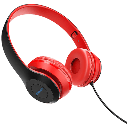 Borofone Slušalice sa mikrofonom, 3.5 mm, dužina kabela 1.2 met. - BO5 Star sound Red