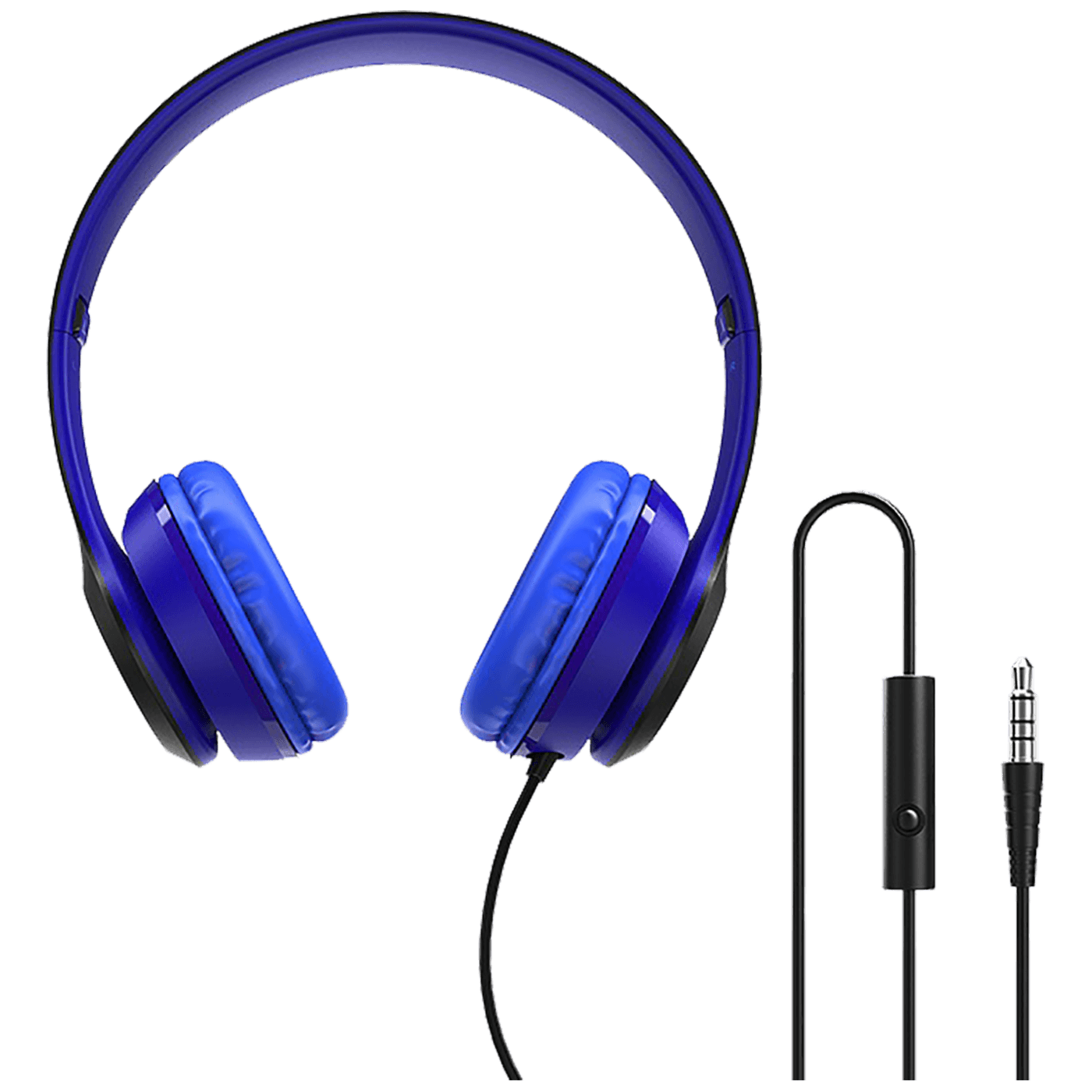 Borofone Slušalice sa mikrofonom, 3.5 mm, dužina kabela 1.2 met. - BO5 Star sound Blue