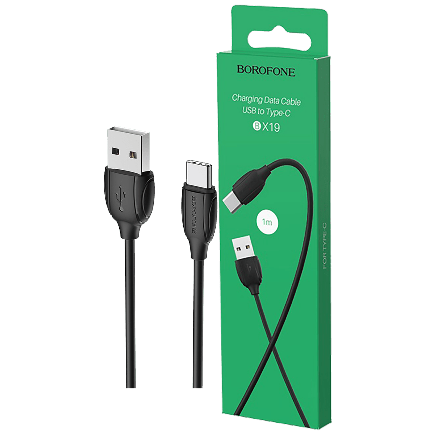 Borofone USB kabl za smartphone, type C, dužina 1 met. - BX19 Benefit type C