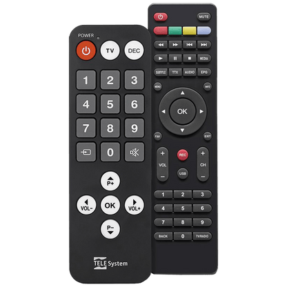 TELE System Prijemnik zemaljski, DVB-T/T2, H.265/HEVC, HDMI,Scart - TS Unico