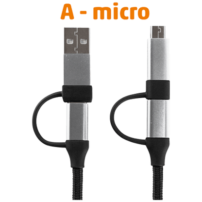 home USB kabl za punjenje, 4u1, multi, dužina 1.5 met. - USB MULTI