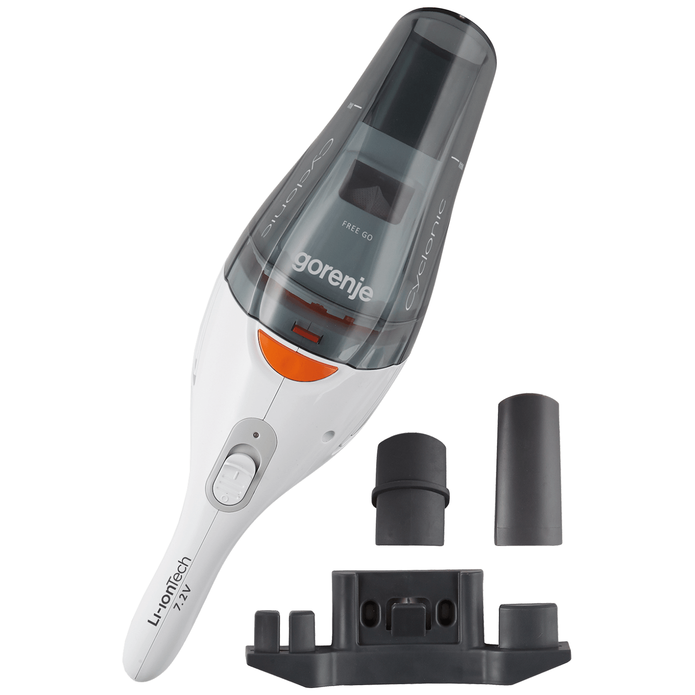 Gorenje Usisivač sa posudom za prašinu, ručni, Accu - MVC72FW