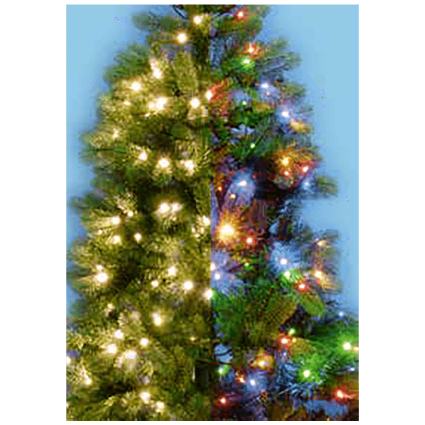 home Dekorativni umjetni bor s rasvjetom, 3D iglice, 150 cm - KMF 6/150