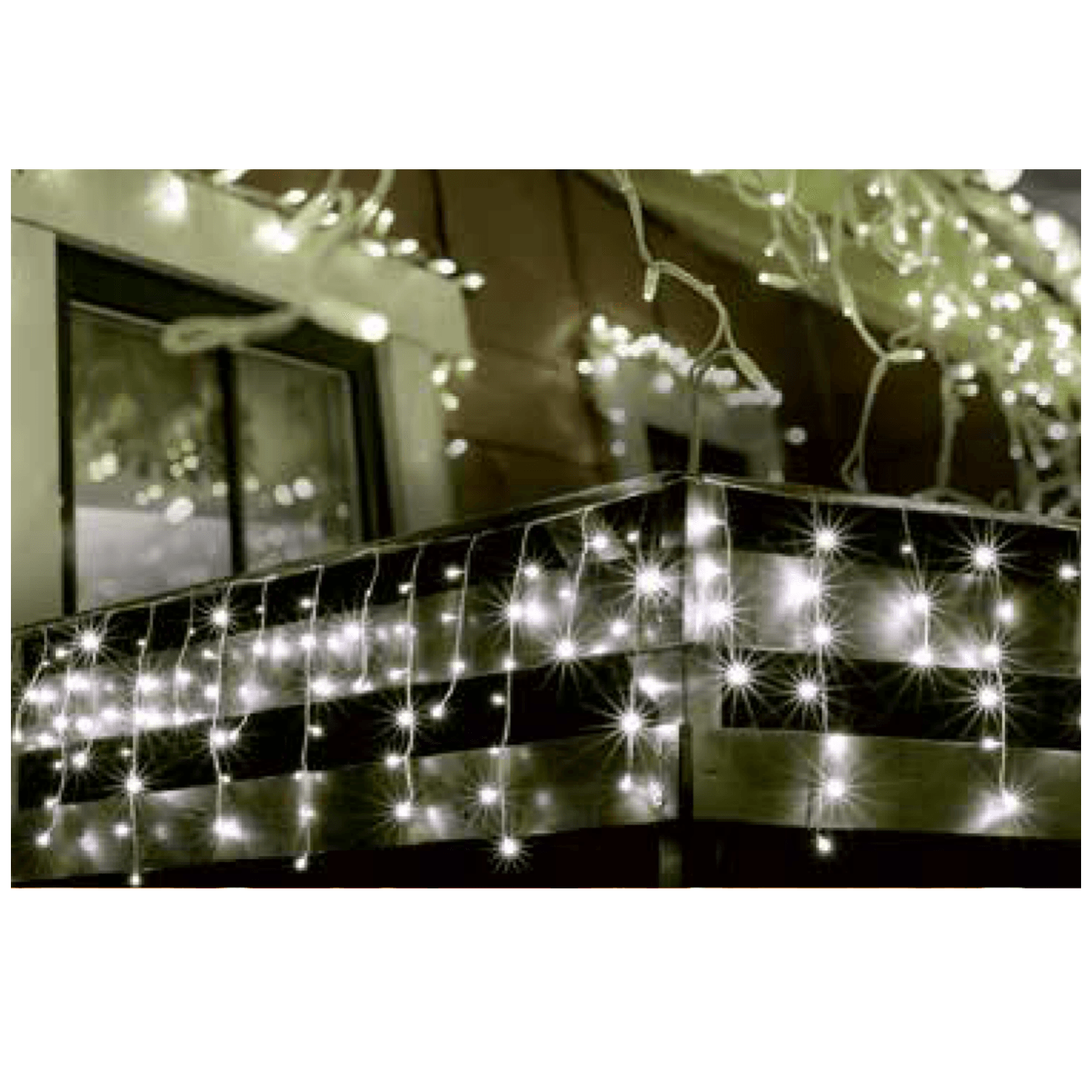 home Dekorativna LED rasvjeta, svjetlosna zavjesa - KKF 608/WH