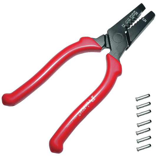 SMA Kliješta za prešanje krajeva žice, 160 mm - 8PK-CT005