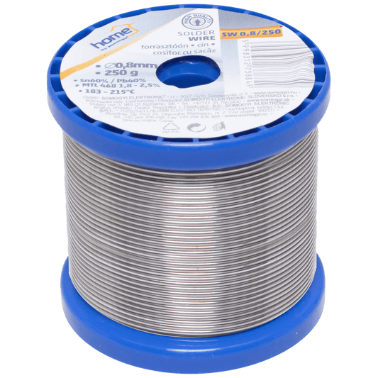 SMA Tinol za lemljenje, Ø 0.8 mm, 250g - SW 0.8/250