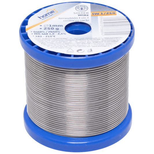 SMA Tinol za lemljenje, Ø 1.0 mm, 250g - SW 1/250