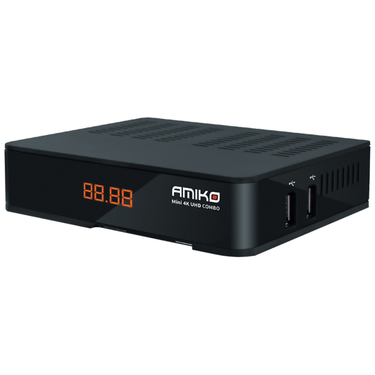 Amiko Prijemnik combo, DVB-S2X+T2/C, 4K UHD, USB PVR, Ethernet - MINI 4K COMBO 4K