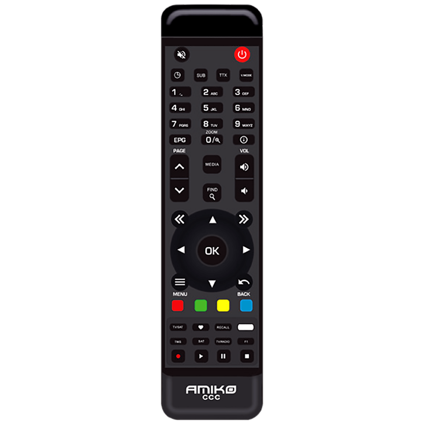 Amiko Prijemnik combo, DVB-S2X+T2/C, 4K UHD, USB PVR, Ethernet - MINI 4K COMBO 4K