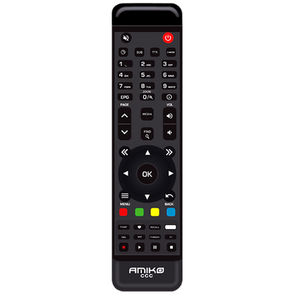 Amiko Prijemnik combo, DVB-S2X+T2/C, 4K UHD, USB PVR, Ethernet - MINI 4K COMBO 4K
