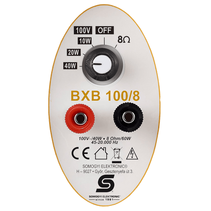 SAL Zvučnik, 2u1, 40 / 60 W, 4 / 8 Ohm - BXB 100/8