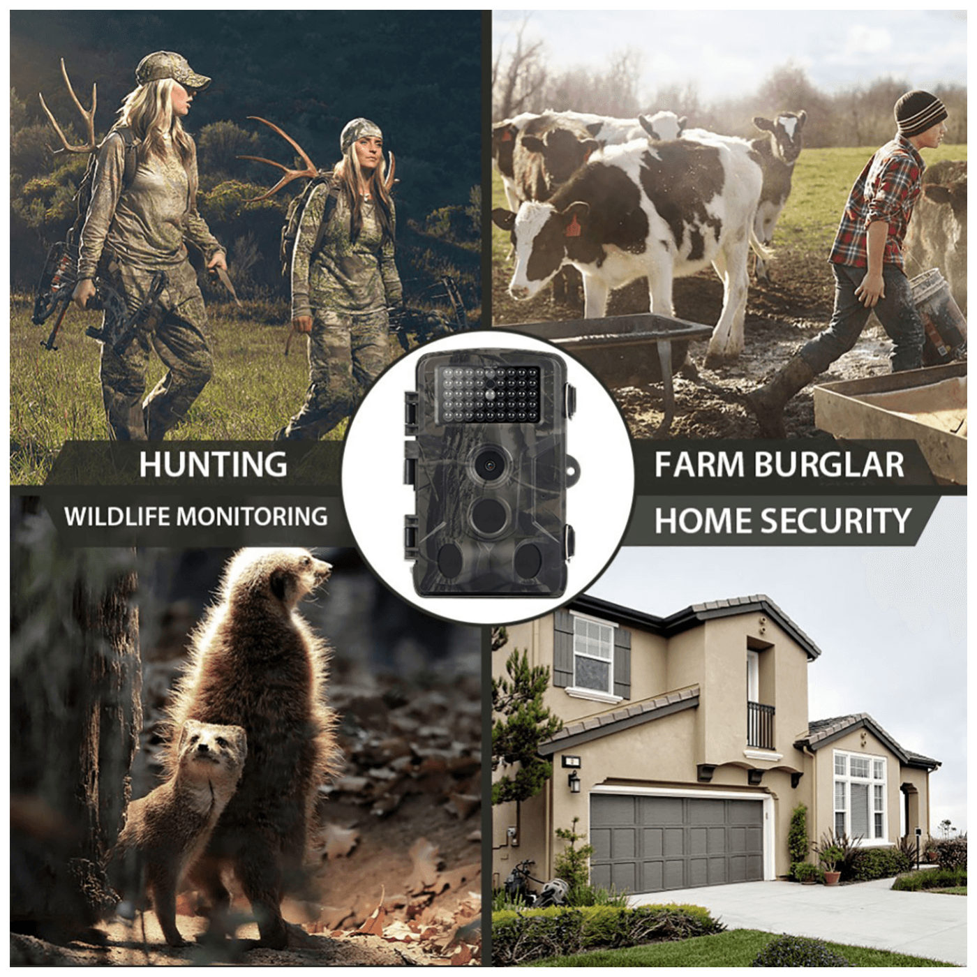 @AWA Foto zamka, za nadzor i praćenje, 12MP, MicroSD - HC-802A