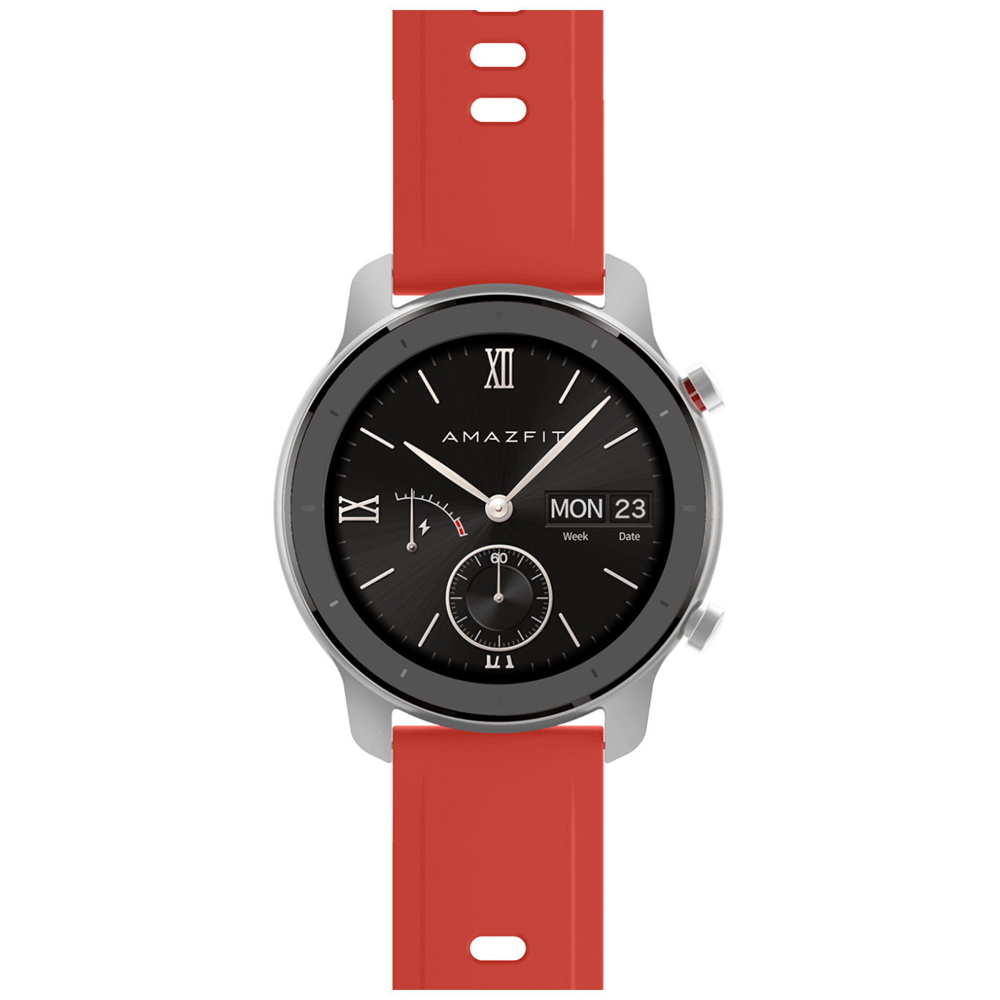 Amazfit SAT pametni, 1.2" AMOLED zaslon, vodootporan 5ATM, BT - GTR 42mm Coral Red