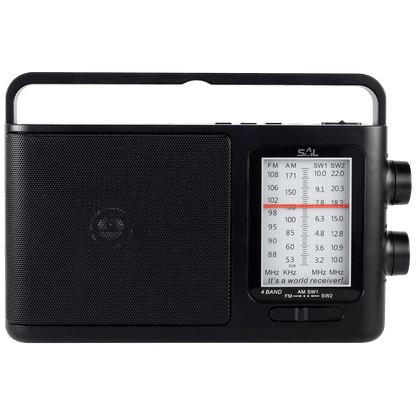 SAL Radio prijemnik + Bluetooth, 4u1, AM-FM-SW1-SW2 band - RPR 7B