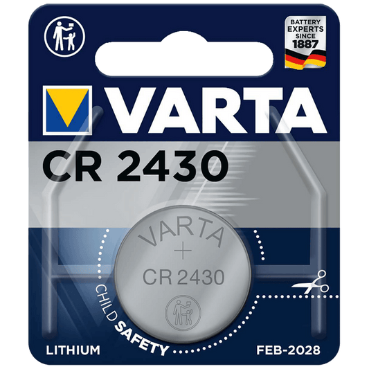 Varta Baterija litijska, CR2430, 3 V, dugmasta, blister 1 kom