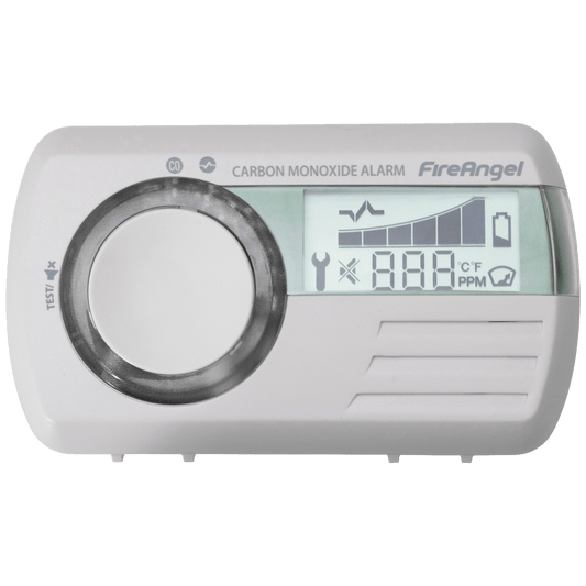FireAngel Detektor Carbon monoxida, alarm, LCD display - CO-9D-INT