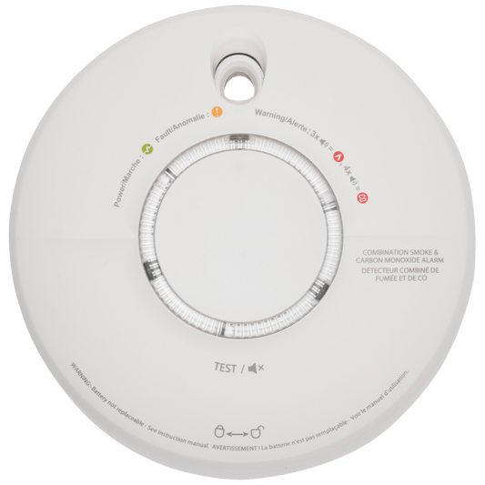 FireAngel Detektor, kombinirani, Carbon monoxide / dim - SCB10-INT