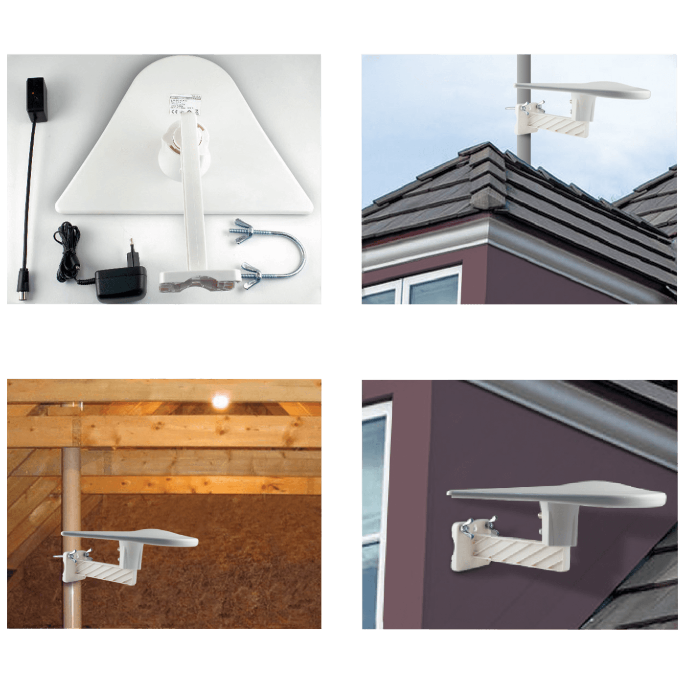 home Antena sa pojačalom,  56 dB, DVB-T/T2 - FZ 56