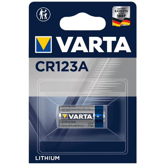 Varta Baterija litijska CR123A, 3V, blister pak. 1 kom