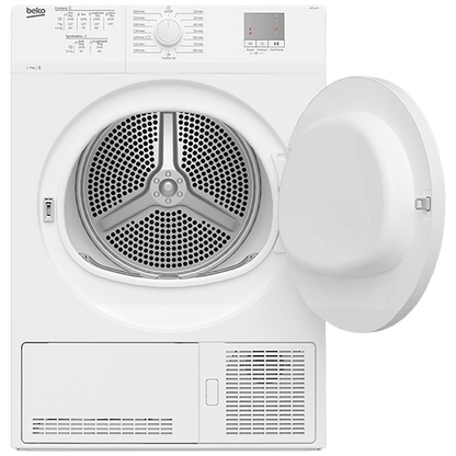 Beko Kondenzacijska sušilica, kapacitet 7 kg, 15 programa, B - DF 7111 PAW