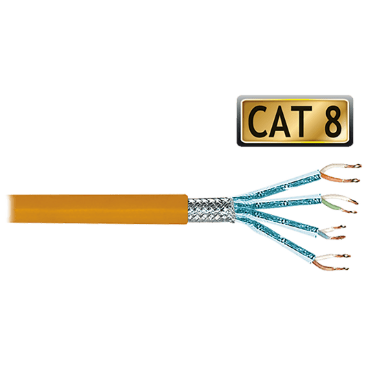 Transmedia Mrežni S/FTP kabl, CAT8, 100 met, AWG23 - TK 30-100