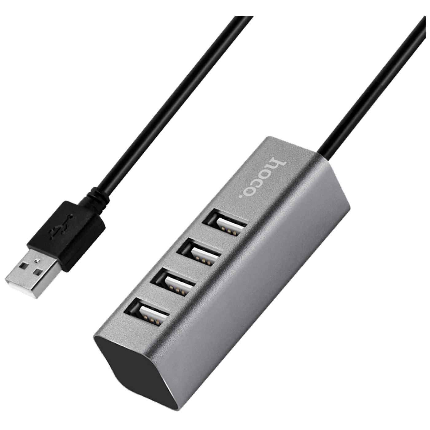 hoco. Konverter HUB USB 2.0 to 4 x USB2.0 - HB1