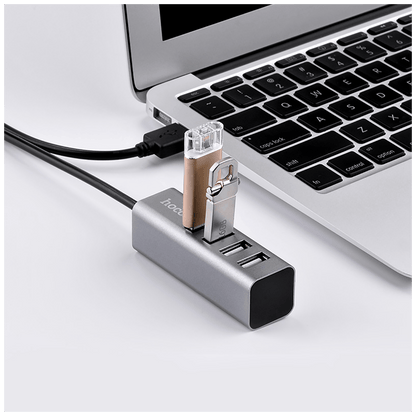 hoco. Konverter HUB USB 2.0 to 4 x USB2.0 - HB1