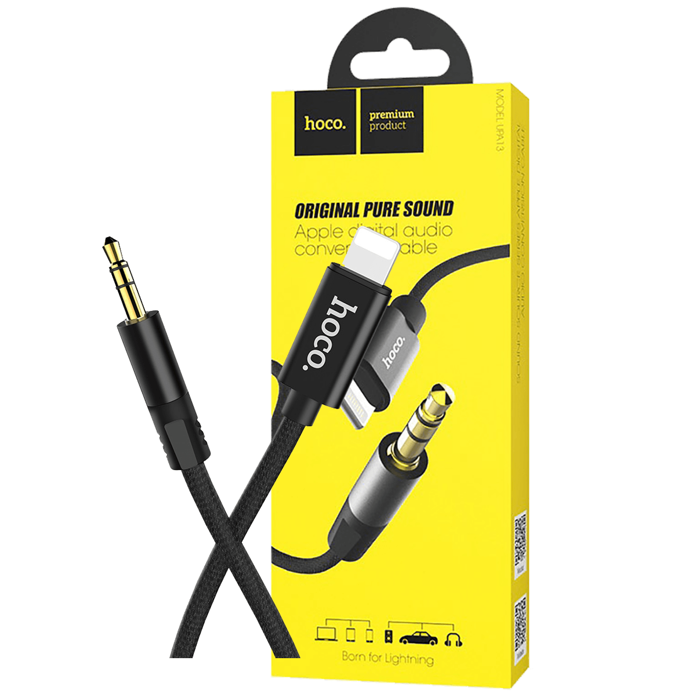 hoco. Audio kabl Lightning na 3.5 mm - UPA13 Sound source