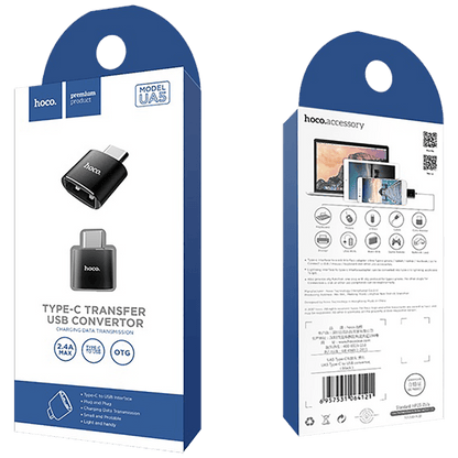 hoco. Adapter USB type C na USB-A - UA5