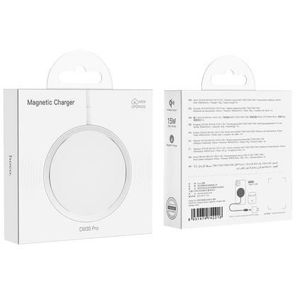 hoco. Punjač bežični, univerzalni, smartphone, TWS slušalice, 15 W - CW30 Pro Original series