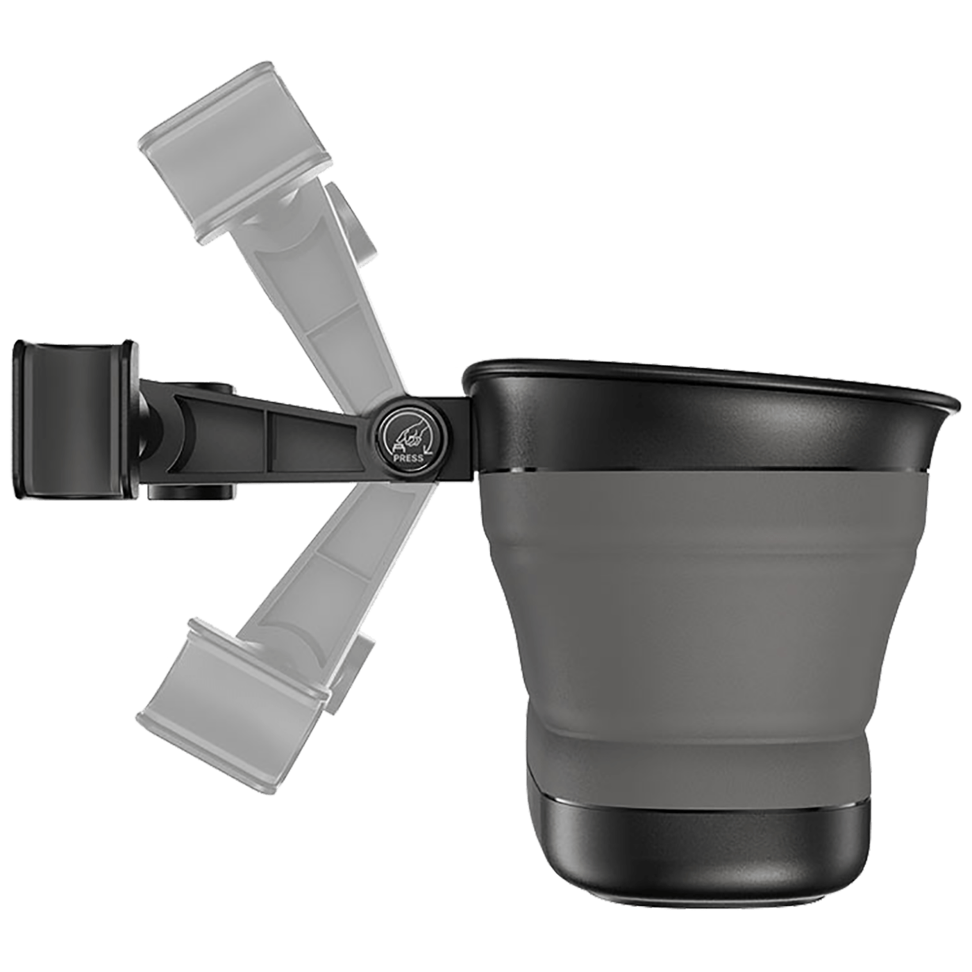 hoco. Auto držač (kutija) sa ogledalom, Hoco PH35, sklopivi - PH35 Lucky journey