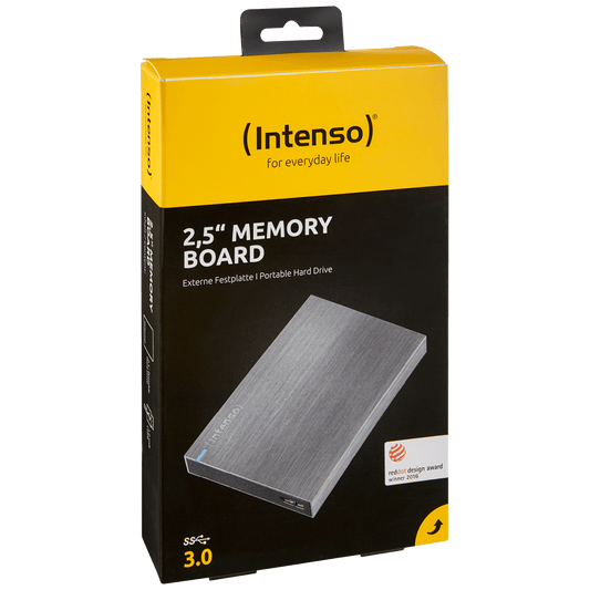 (Intenso) Eksterni Hard Disk 2.5", kapacitet 2TB, USB 3.0, Crna - HDD3.0-2TB/Memory Board
