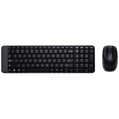 Logitech Tastatura + miš, bežični set, 2.4 GHz - MK220