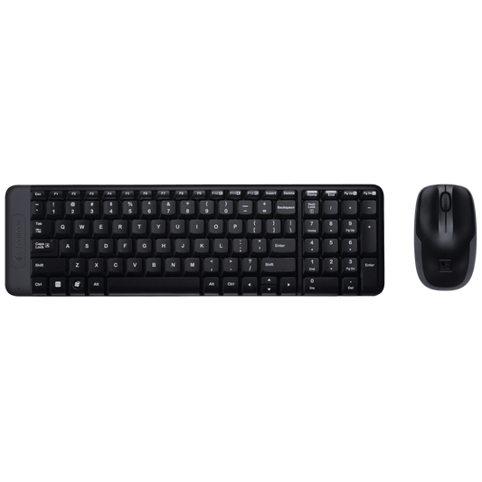 Logitech Tastatura + miš, bežični set, 2.4 GHz - MK220