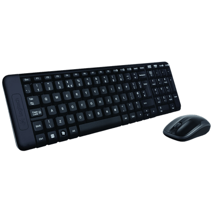 Logitech Tastatura + miš, bežični set, 2.4 GHz - MK220