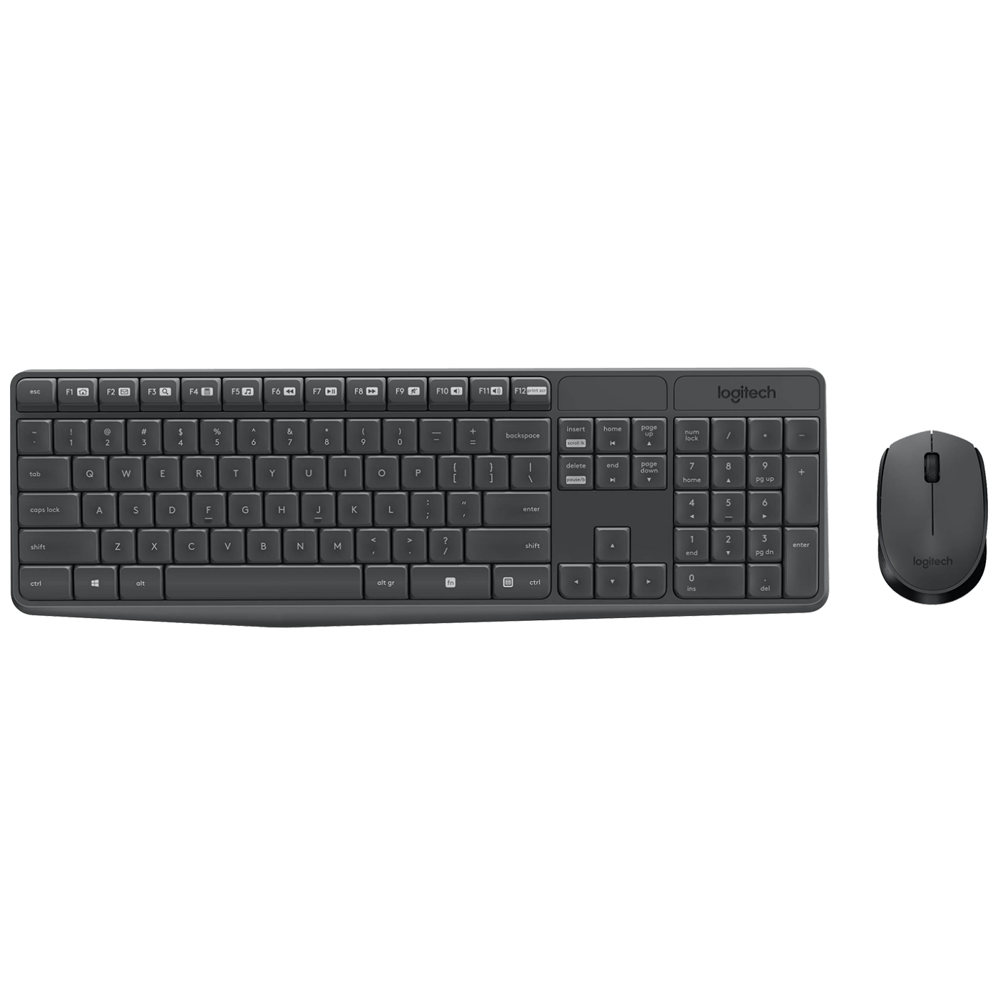 Logitech Tastatura + miš, bežični set, 2.4 GHz - MK235