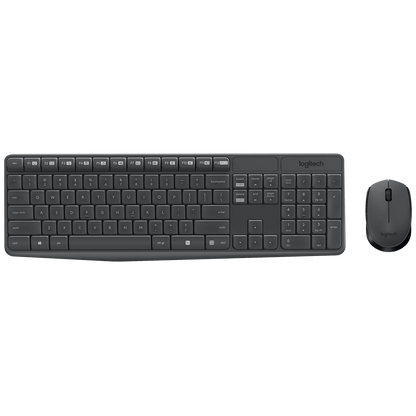 Logitech Tastatura + miš, bežični set, 2.4 GHz - MK235